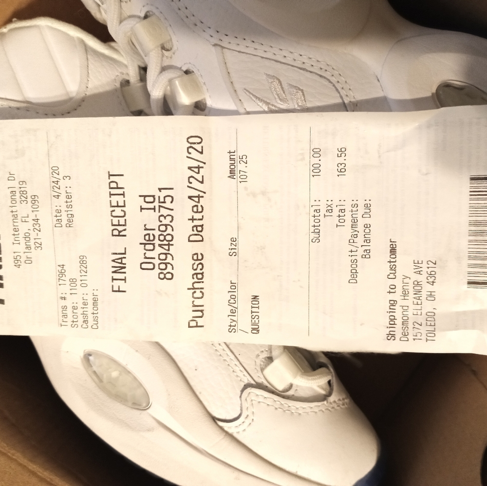 Reebok Question Mid - Picture 3 of 7
